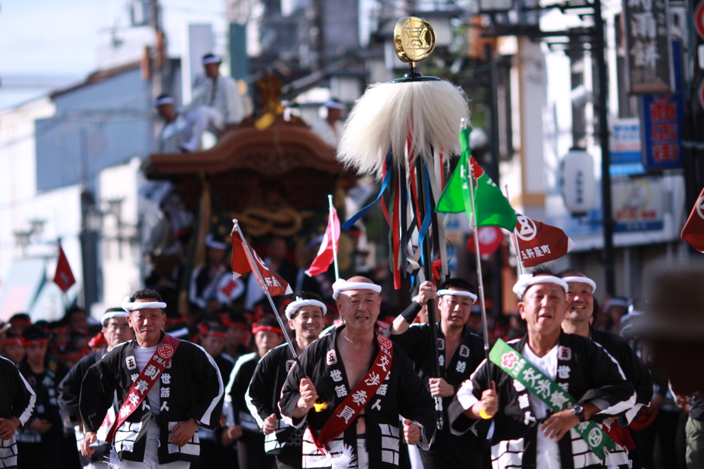 『導く』-’15年だんじり祭の午後
