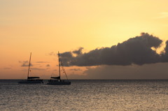 マウイ島の夕暮れ