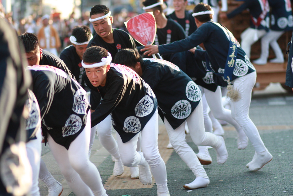 岸和田だんじり祭　２０１８年昼の部　岸和田駅前その３