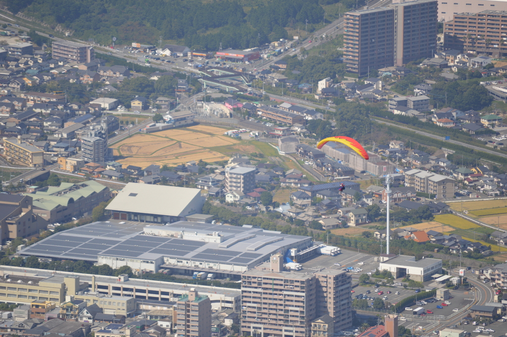 街並みを望む１