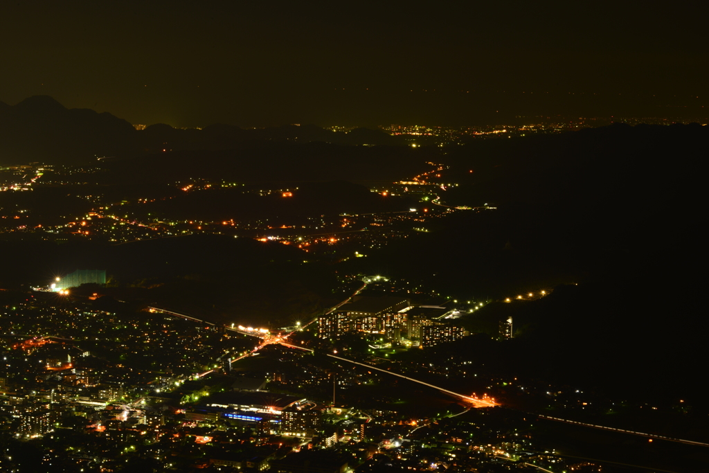 米の山からの夜景 その３