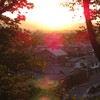 夕暮れの街並み