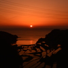浜野浦の夕日⑥