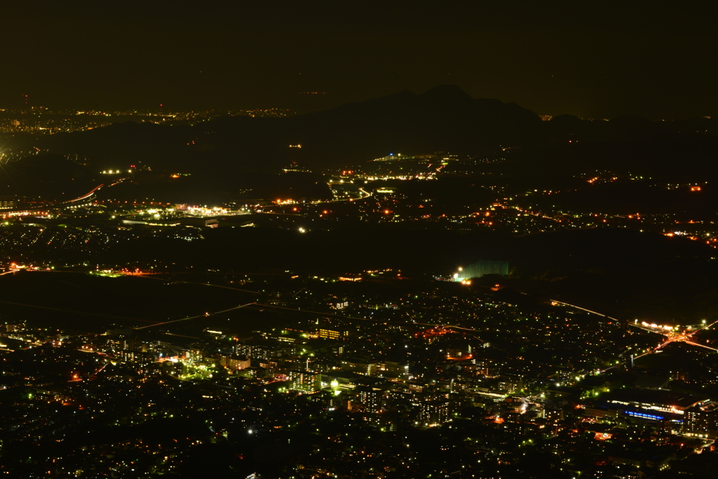 米の山からの夜景 その２