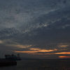 沈んだ後の空