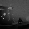 茶香炉-モノクロ-