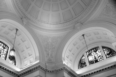 Ceiling of the museum