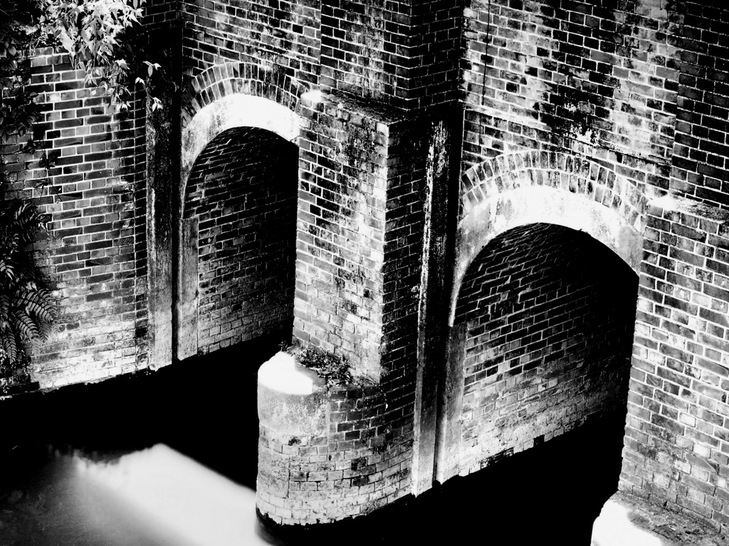 Brick bridge