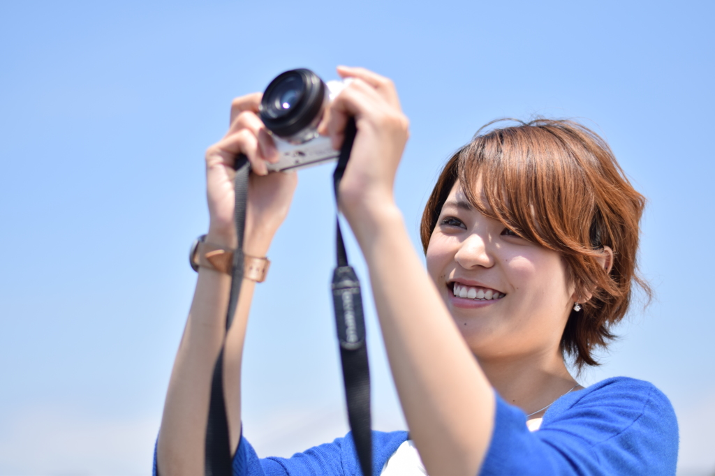カメラ女子