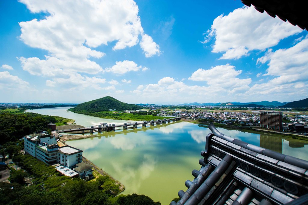 犬山城からの景色