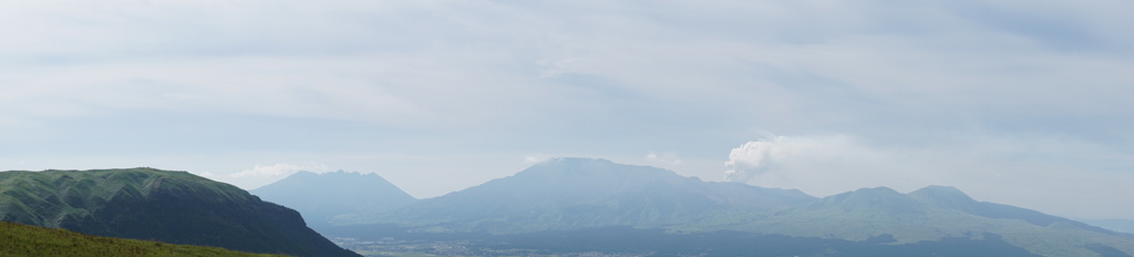 阿蘇の噴火だったとは・・・