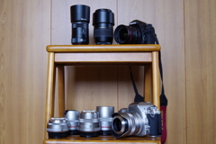 full lineup (with K-30 DA18-135mm)