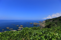 青空と海　1