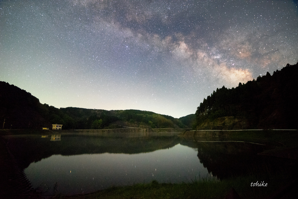 ☆…April Milky way～新星景