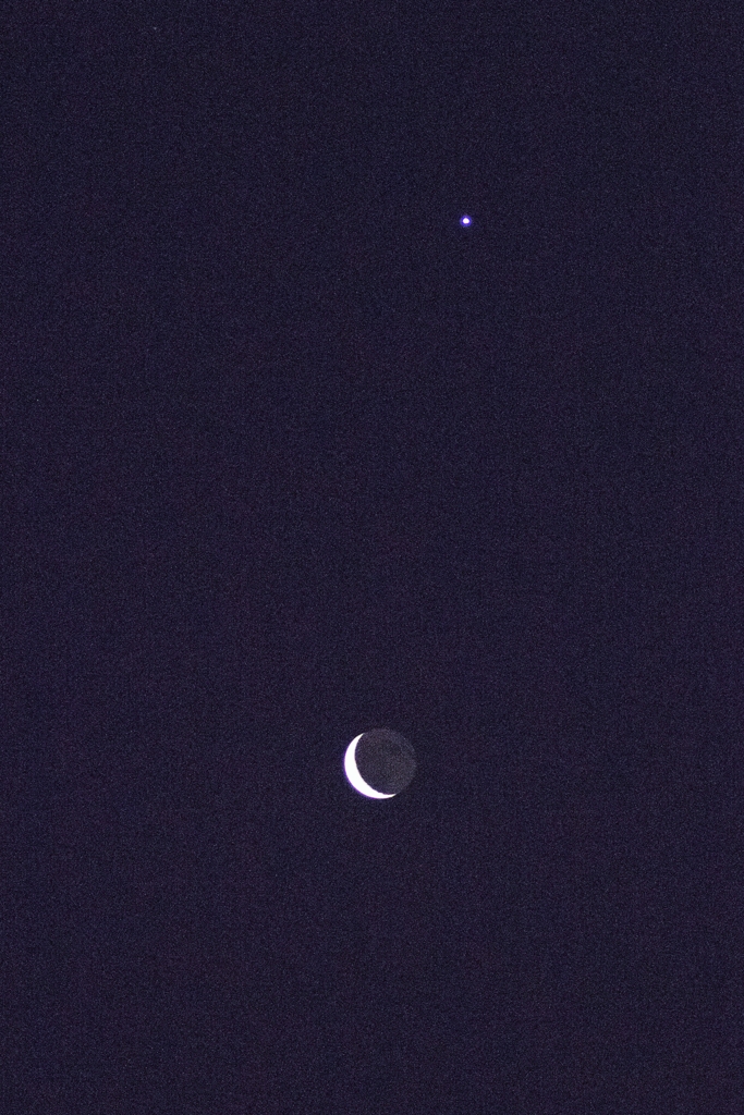 moon & venus～STF135mm