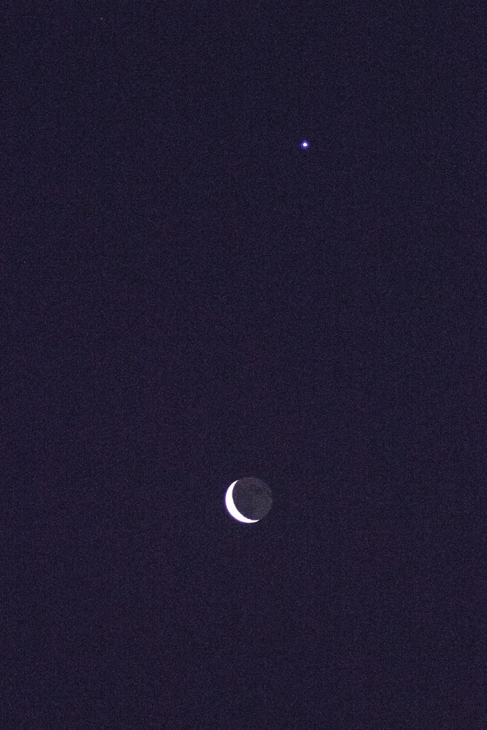 moon & venus～STF135mm