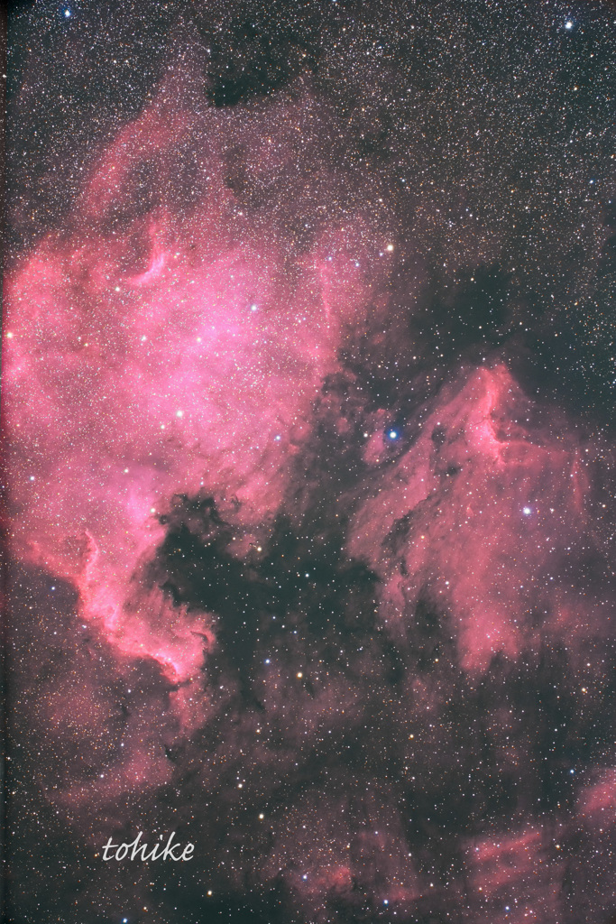 NGC7000&IC5067～High-Reso