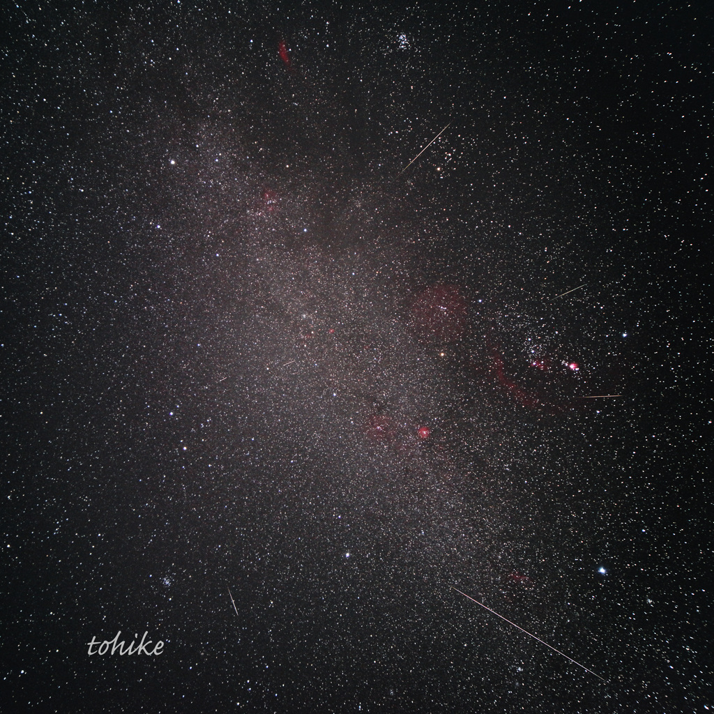 Gemini meteor shower 2017 II