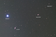 Galaxy around Ursa Major γ