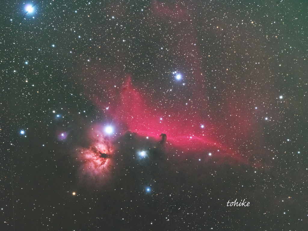 Horsehead Nebula & Flame Nebula