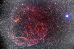 Supernova Remnant Sh2-240～coloring