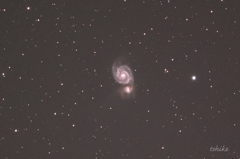 Whirlpool Galaxy～M51