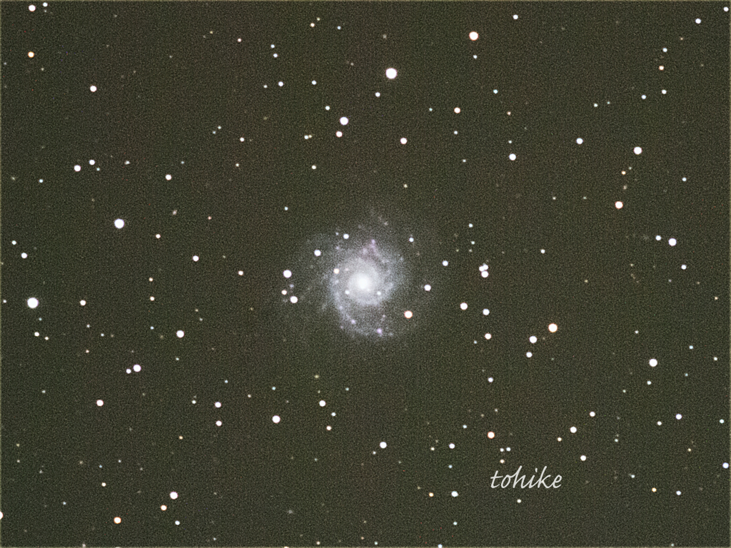 Face-on spiral Galaxy～M74