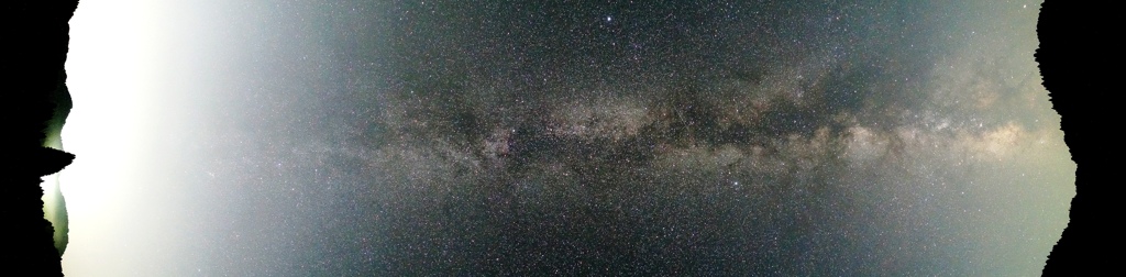 panoramic milky way