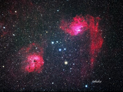 Flaming Star Nebula IC405