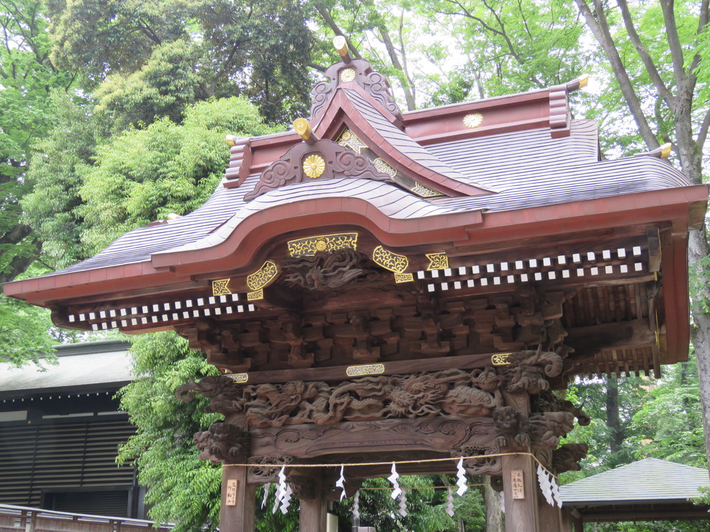 大國神社の手水場