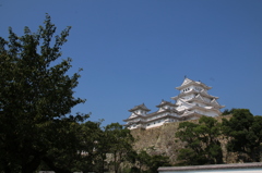姫路城、夏の陣。