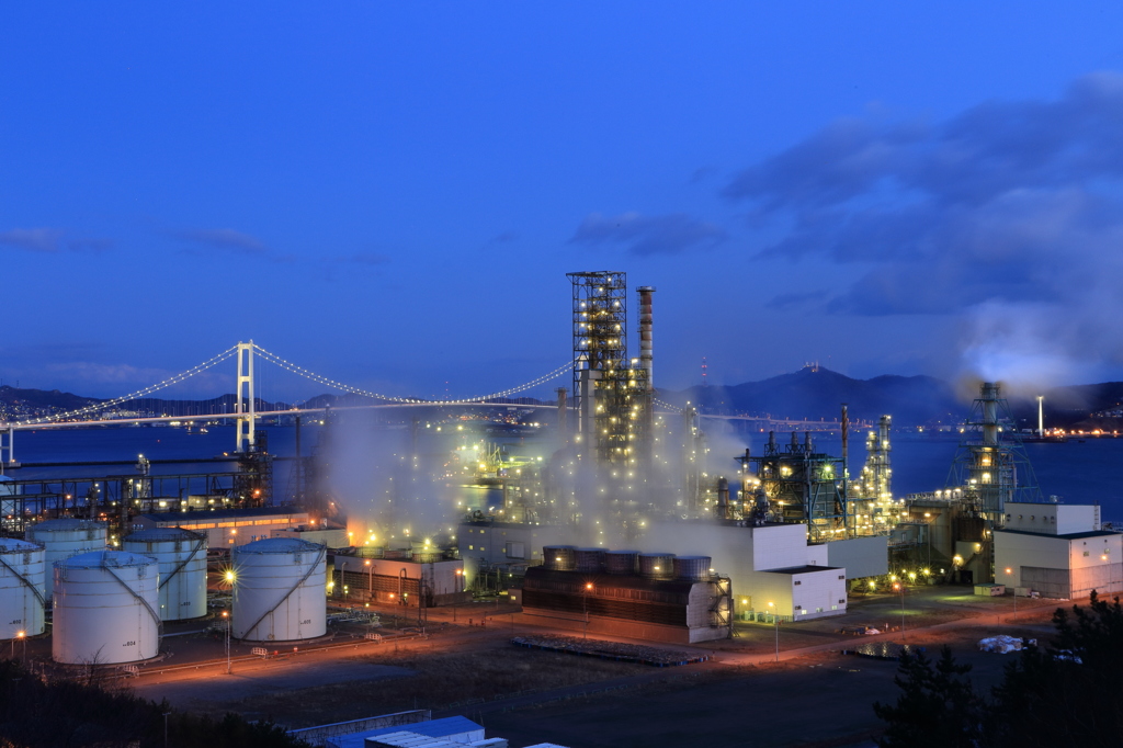 室蘭工場夜景