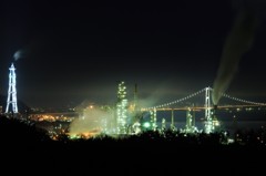 室蘭工場夜景