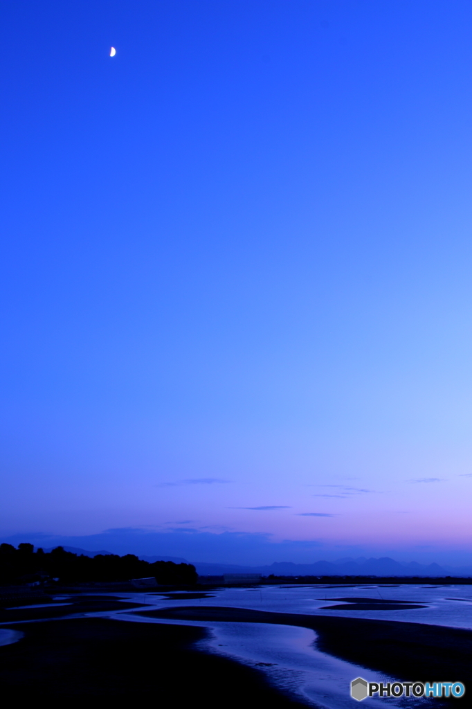 真玉のBlue +半月