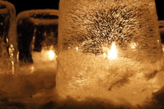 氷のランプ