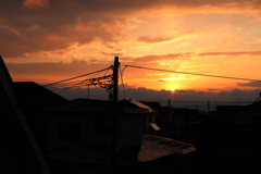染まる