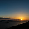 王子が岳からの夕日1