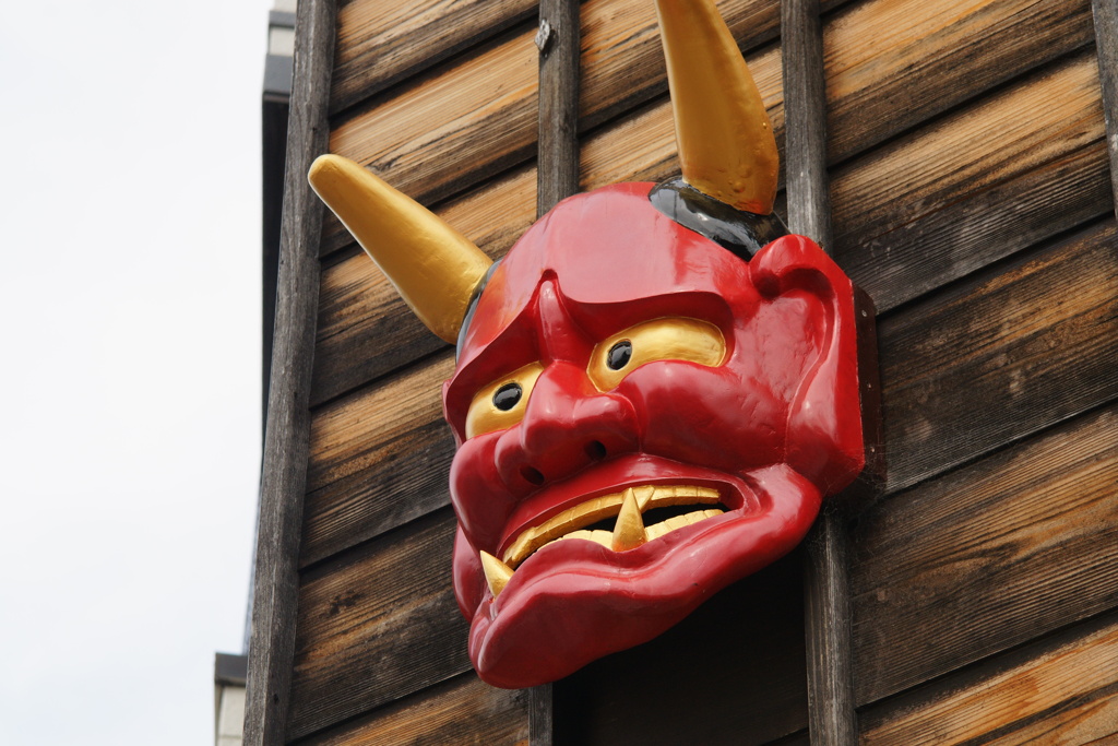 般若看板松阪市にて