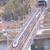 トンネルに入る　500系新幹線