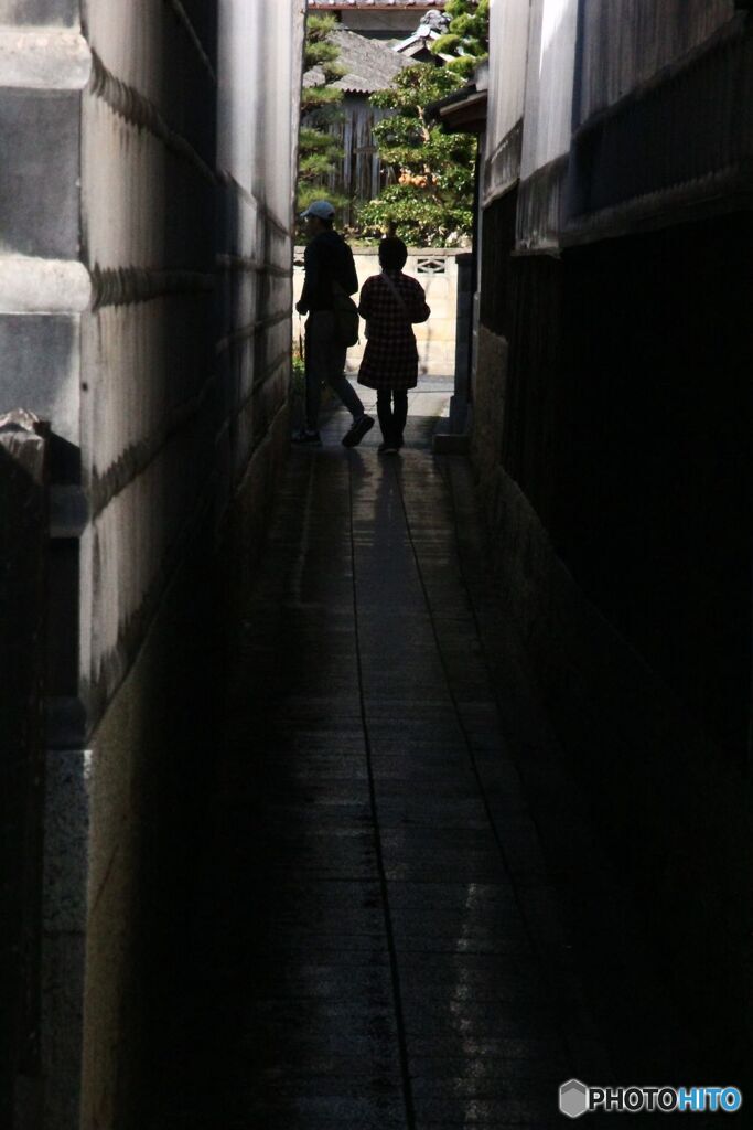 I路地に見えたもの