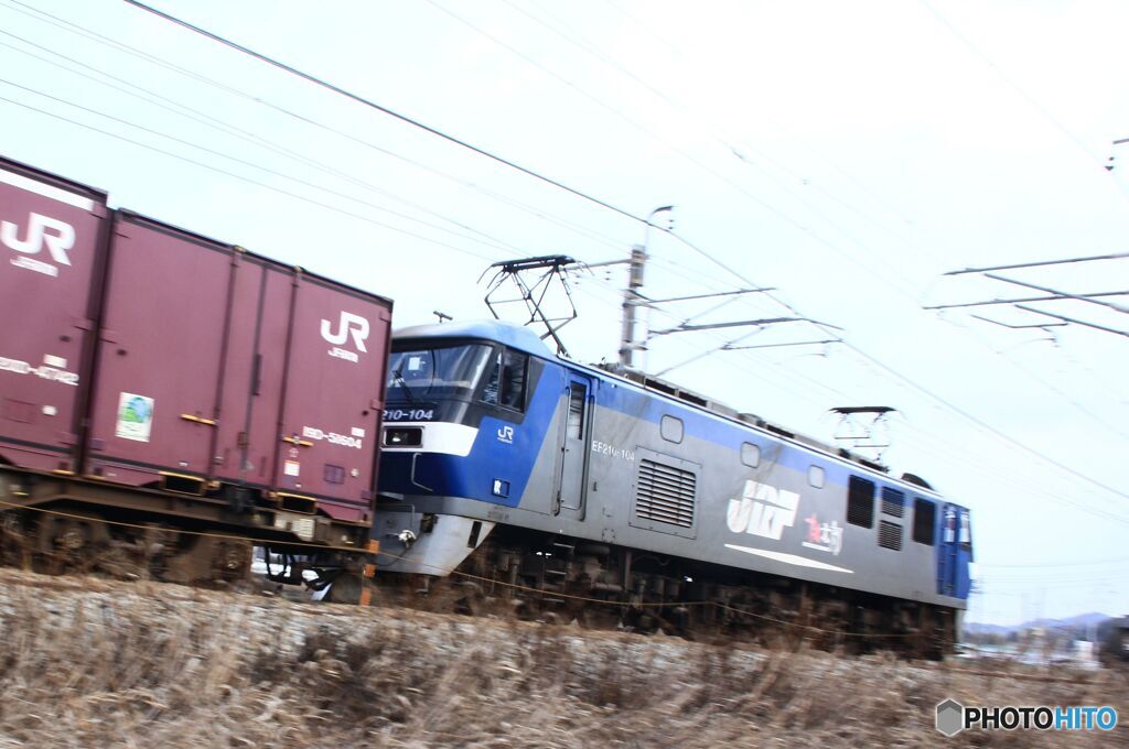2080列車　EF210-104