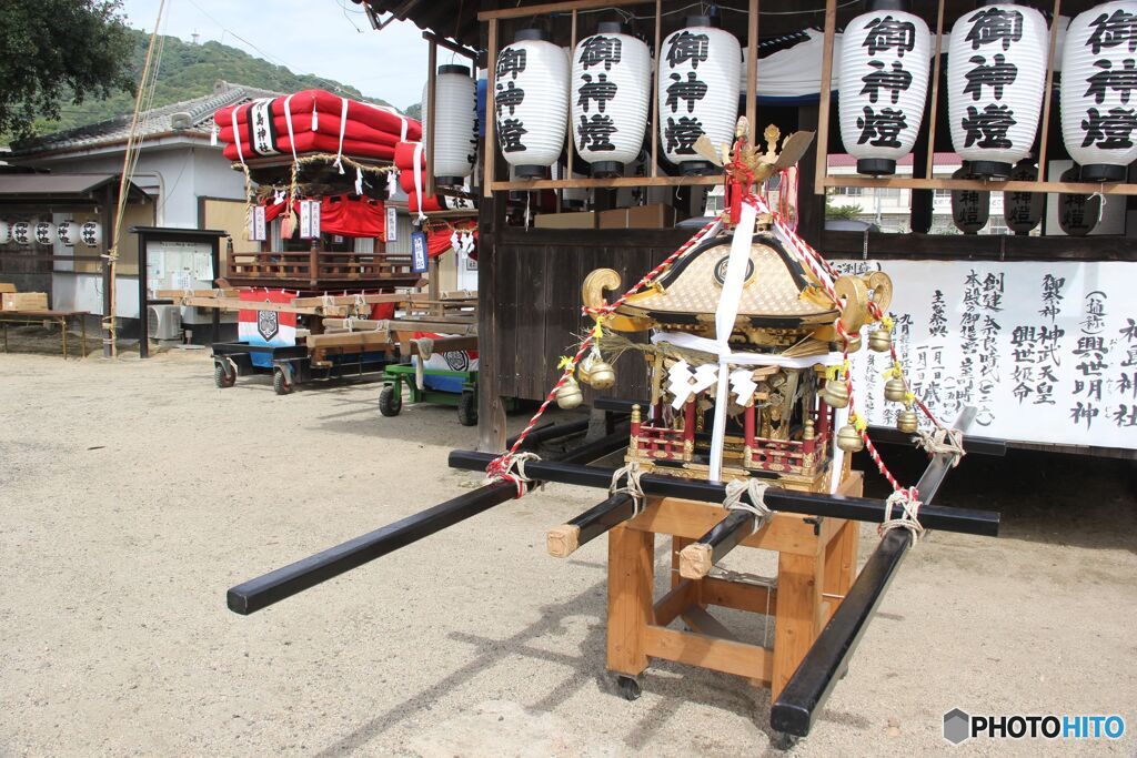 神社探訪　神島神社祭りの日・1