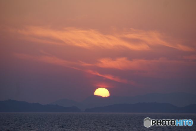 沈む太陽