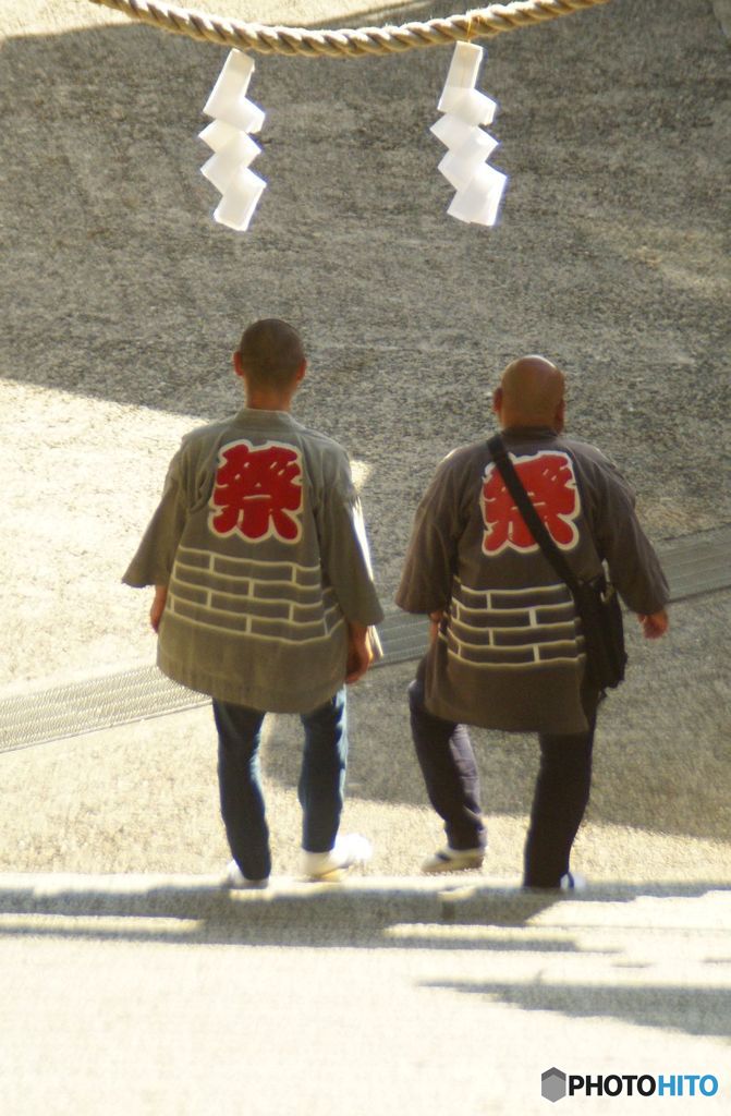 秋祭りの日　　