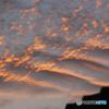 誘われて　10月3日の夕暮れ雲