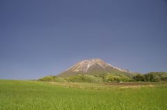 快晴の大山