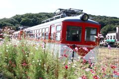 静態保存の車両