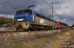 EF200-19  重連で下る