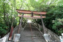 字神社探訪　稲富稲荷神社の鳥居