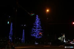 ルート2　ブルーのイルミネーション